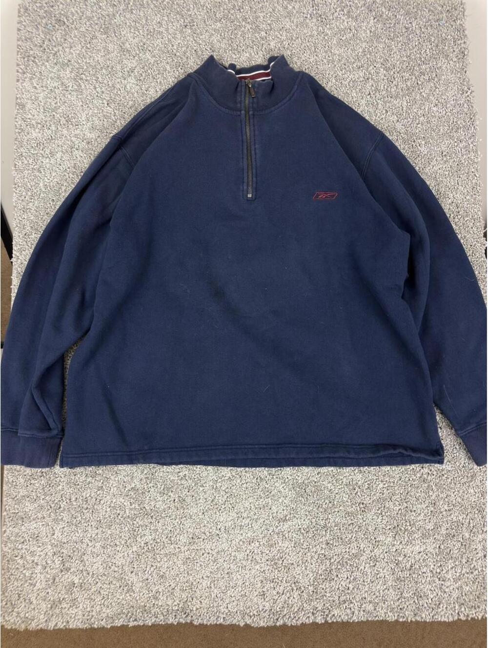 Vintage Reebok quarter zip sweatshirt